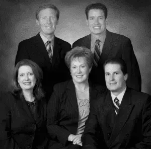 Anderson-05 BW Family Photo of Anderson Family