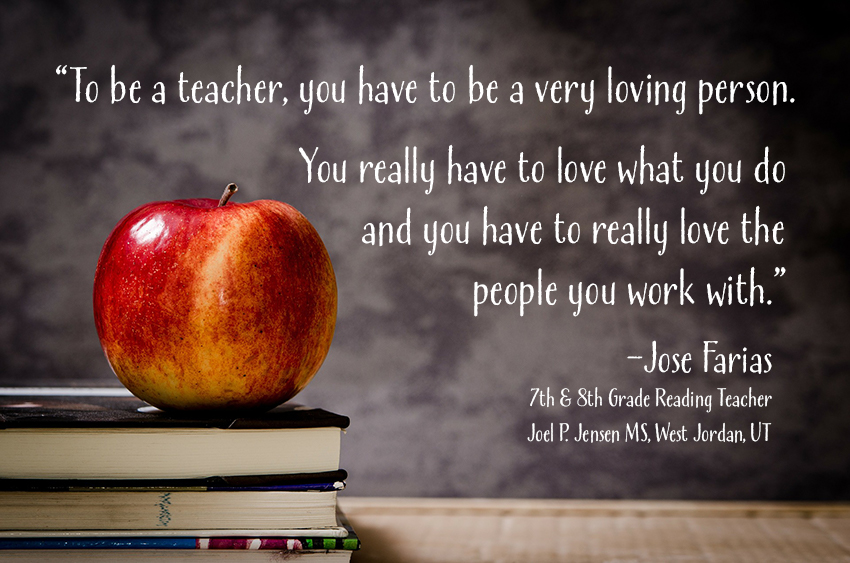 Teacher Spotlight: Mr. Farias—Why I became a teacher