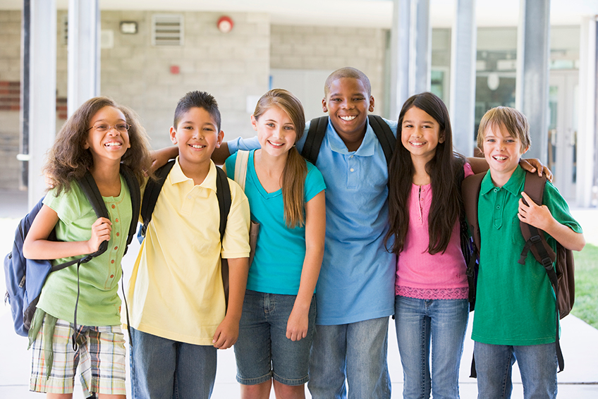 Lineup of students representing student voice